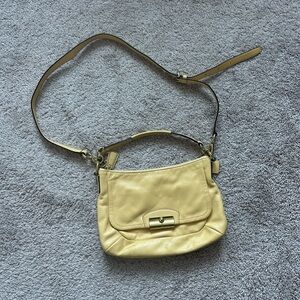 Coach Leather Shoulder/Crossbody Bag